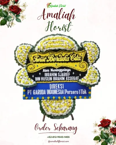 Papan Bunga Duka di Cabangbungin